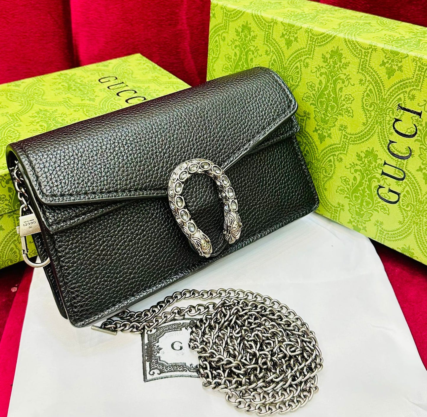 Gucci GC Dionysus Mini Bag Black