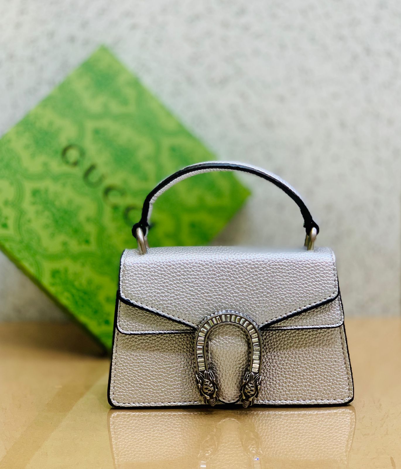 Gucci GG Dionysus Mini Bag Silver