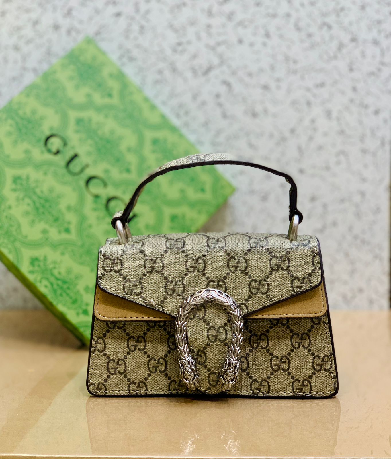Gucci GG Dionysus Mini Bag Beige