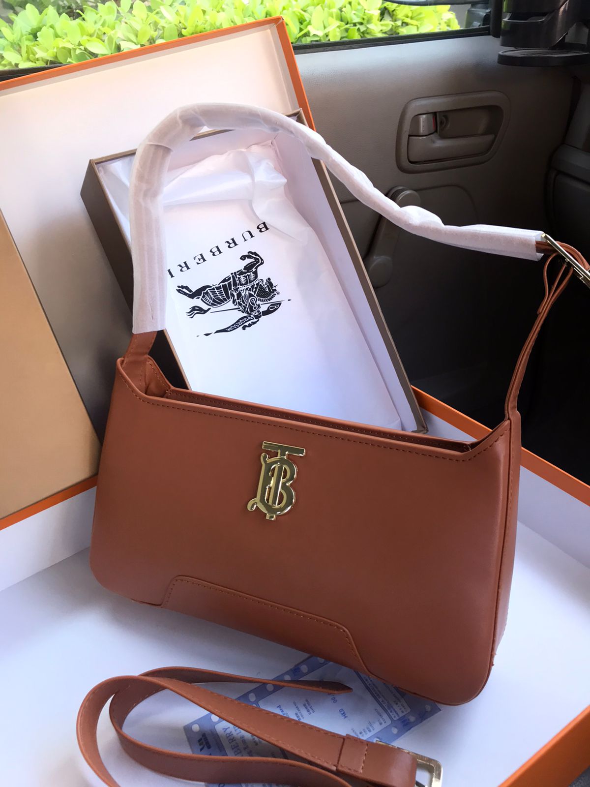 Fashion Brand TB Bur-berry Shoulder Bag for Women