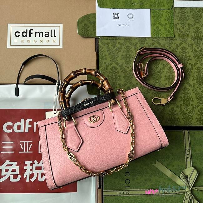 Famous GG Gu-cci Diana Small Shoulder Bag for Women