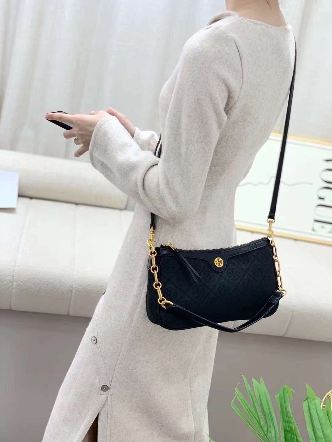 Fashion Brand To-ry Bur-ch Shoulder Bag for Women