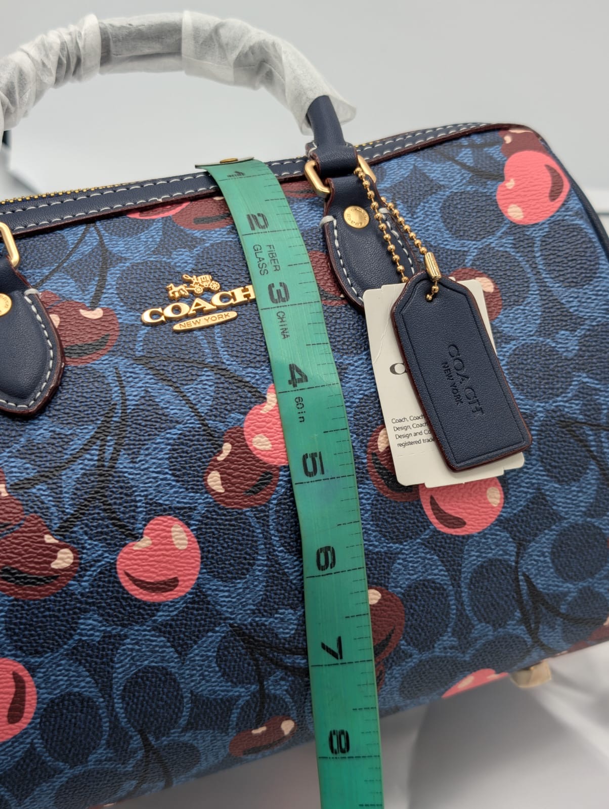 Luxury Brand Co-ach Rowan Satchel Bag