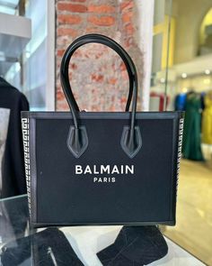 Fashion Brand Bal-main Army 42 Canvas Tote Bag for Women