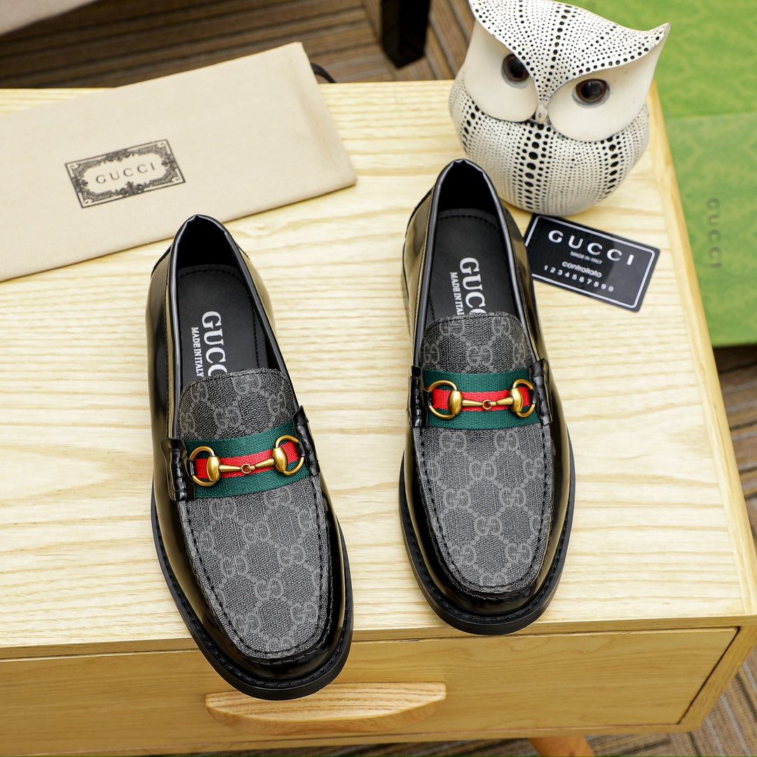 Premium Quality GG Gu-cci Leather Shoes for Men Pre Order