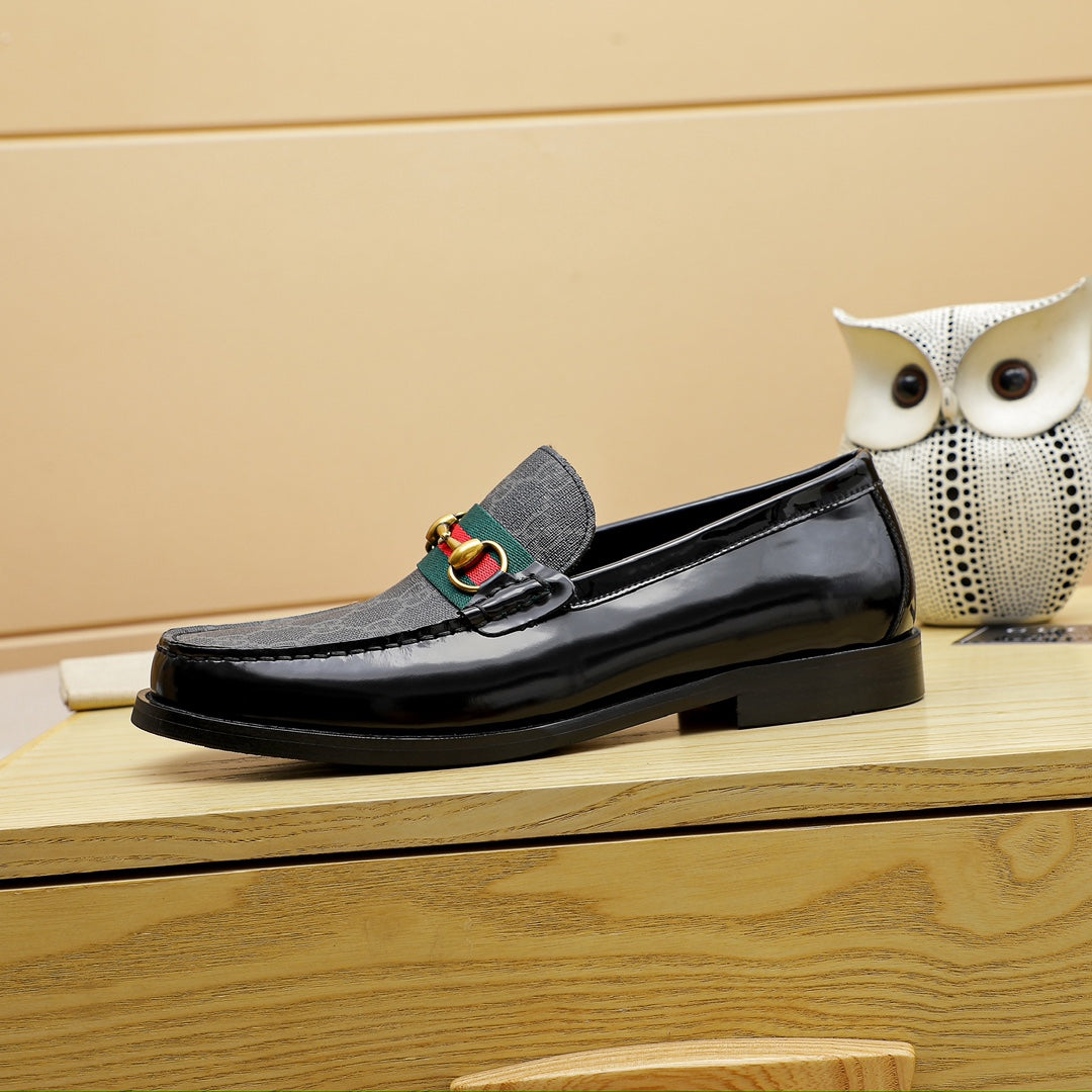 Premium Quality GG Gu-cci Leather Shoes for Men Pre Order