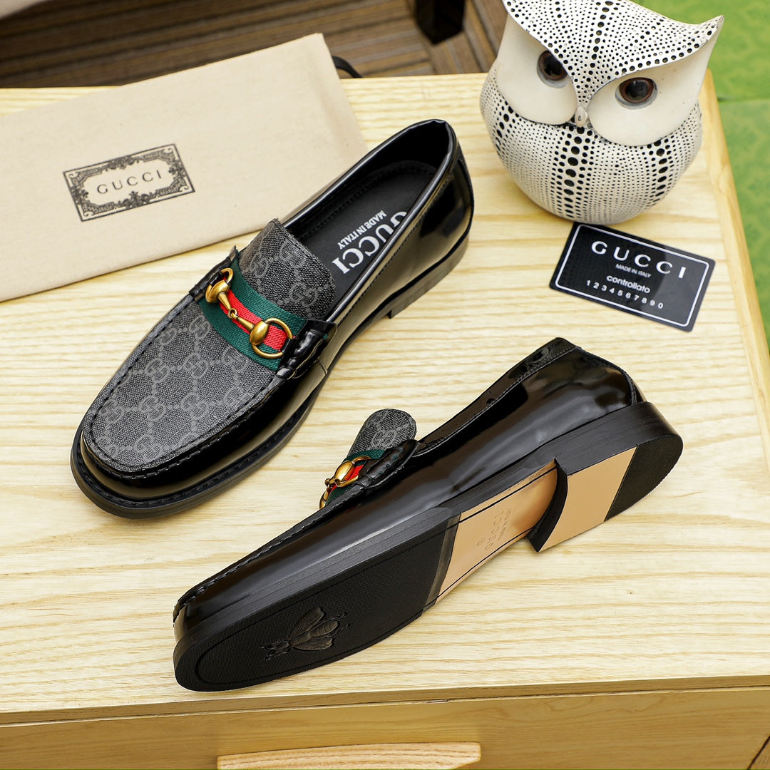 Premium Quality GG Gu-cci Leather Shoes for Men Pre Order