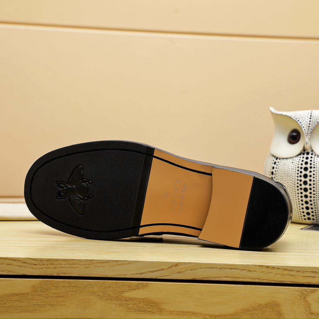 Premium Quality GG Gu-cci Leather Shoes for Men Pre Order