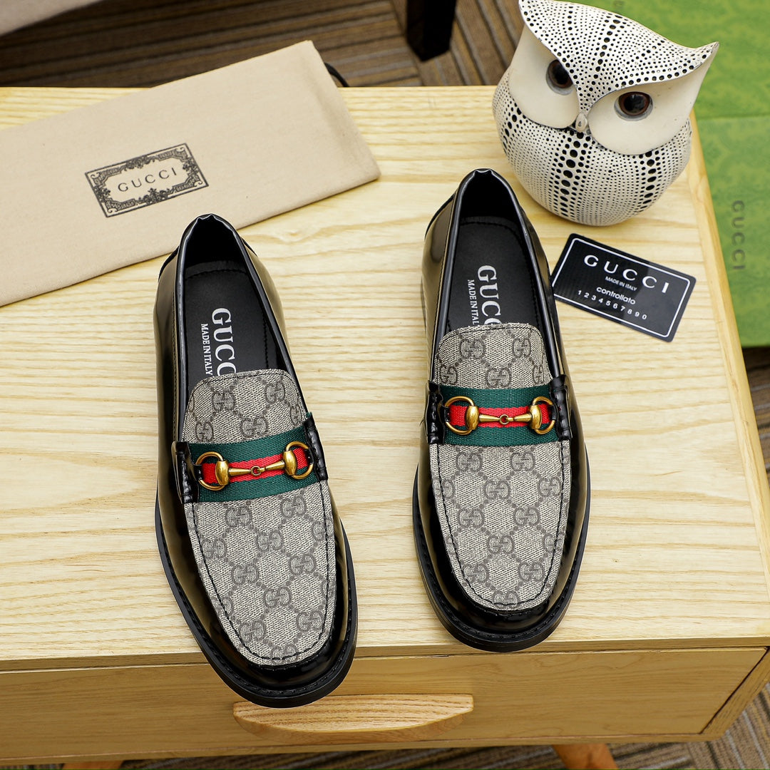 Premium Quality GG Gu-cci Leather Shoes for Men Pre Order