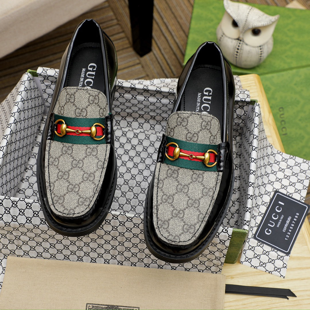 Premium Quality GG Gu-cci Leather Shoes for Men Pre Order