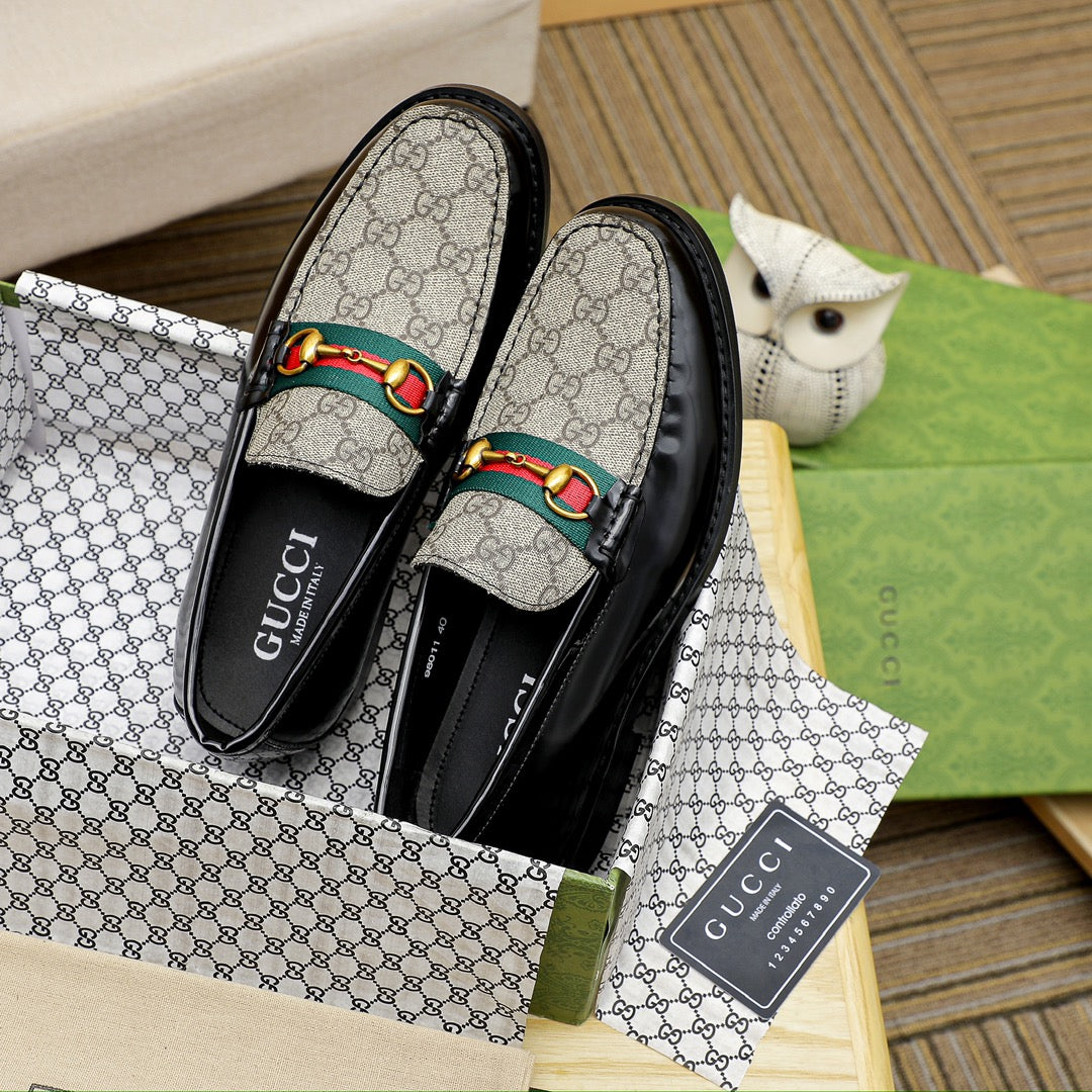 Premium Quality GG Gu-cci Leather Shoes for Men Pre Order