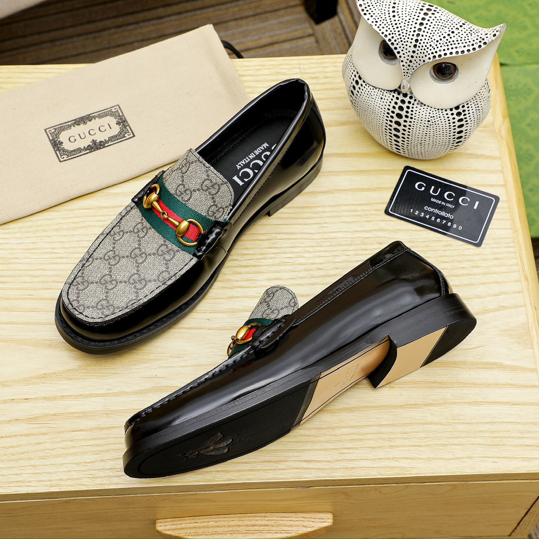 Premium Quality GG Gu-cci Leather Shoes for Men Pre Order