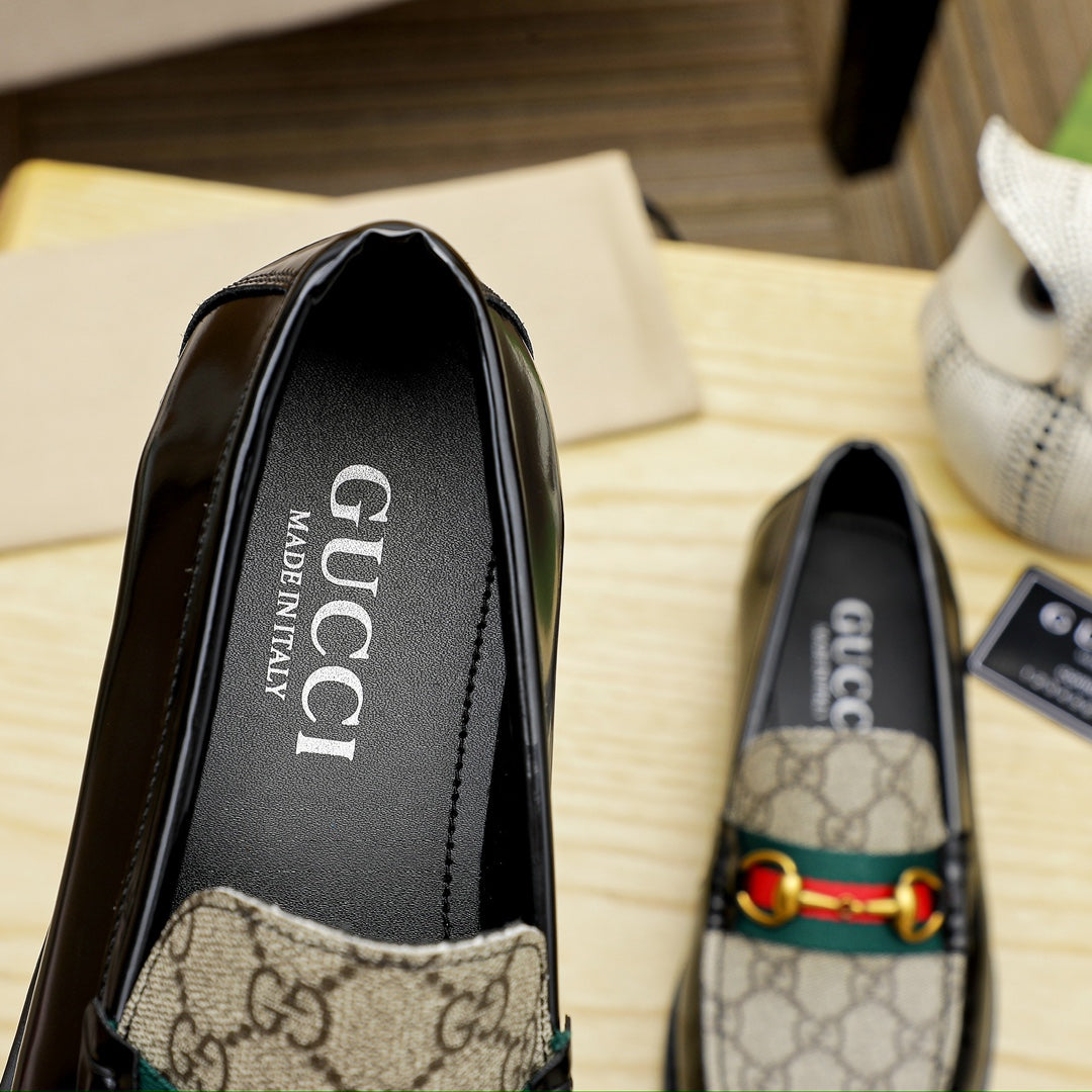 Premium Quality GG Gu-cci Leather Shoes for Men Pre Order