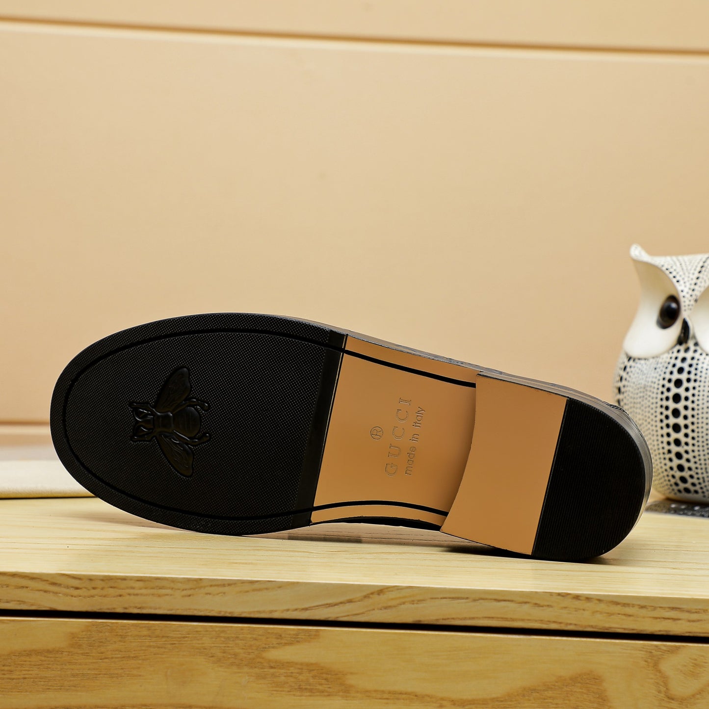 GG Gu-cci Leather Loafer Shoes for Men Pre Order