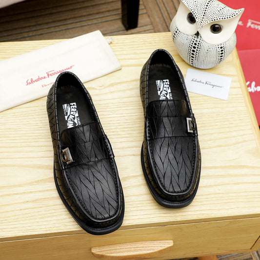 Ferragamo Leather Shoes for Men Pre Order