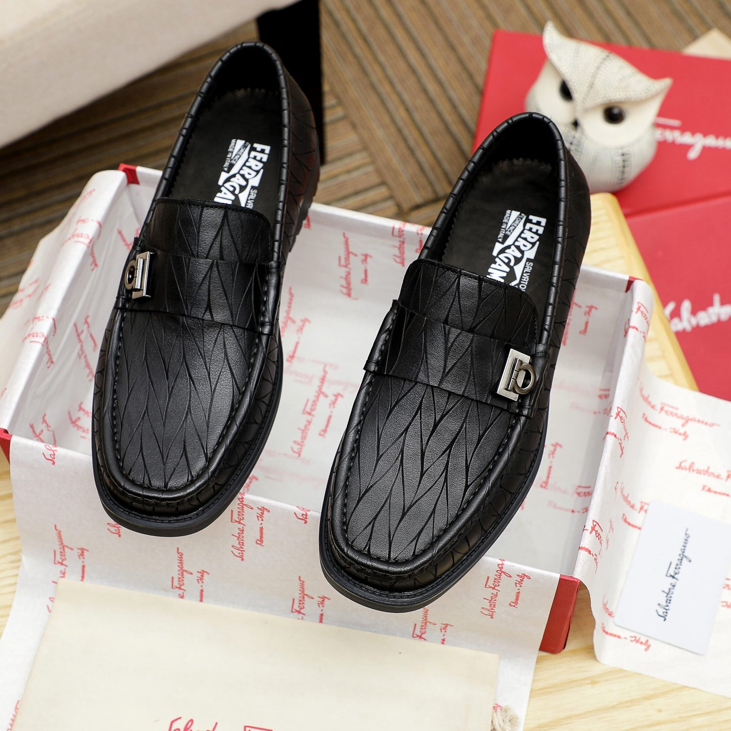 Ferragamo Leather Shoes for Men Pre Order