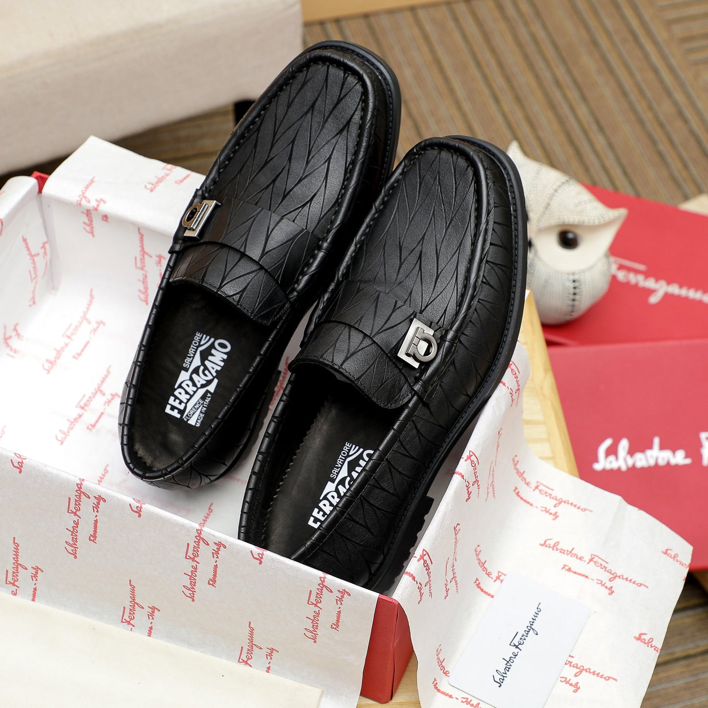 Ferragamo Leather Shoes for Men Pre Order