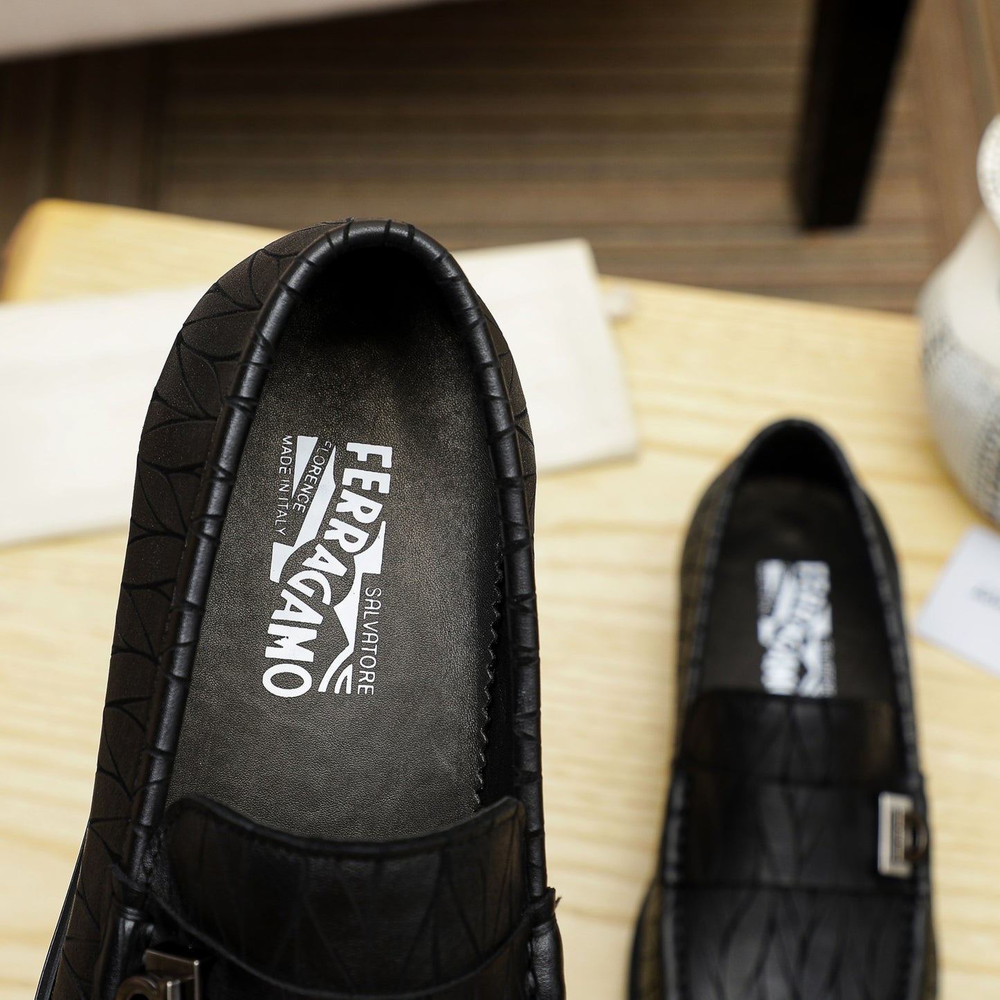 Ferragamo Leather Shoes for Men Pre Order