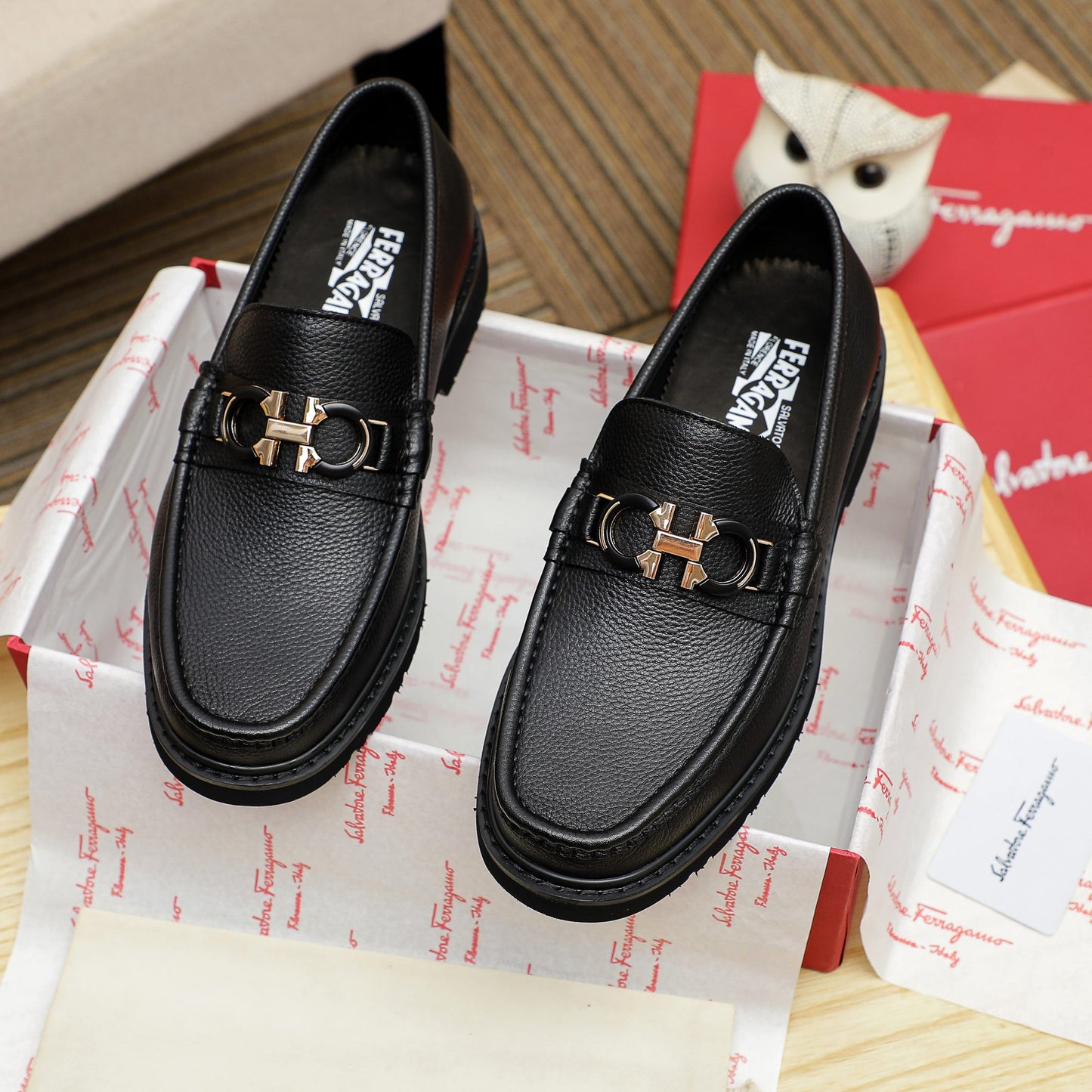 Ferragamo Leather Shoes for Men Pre Order