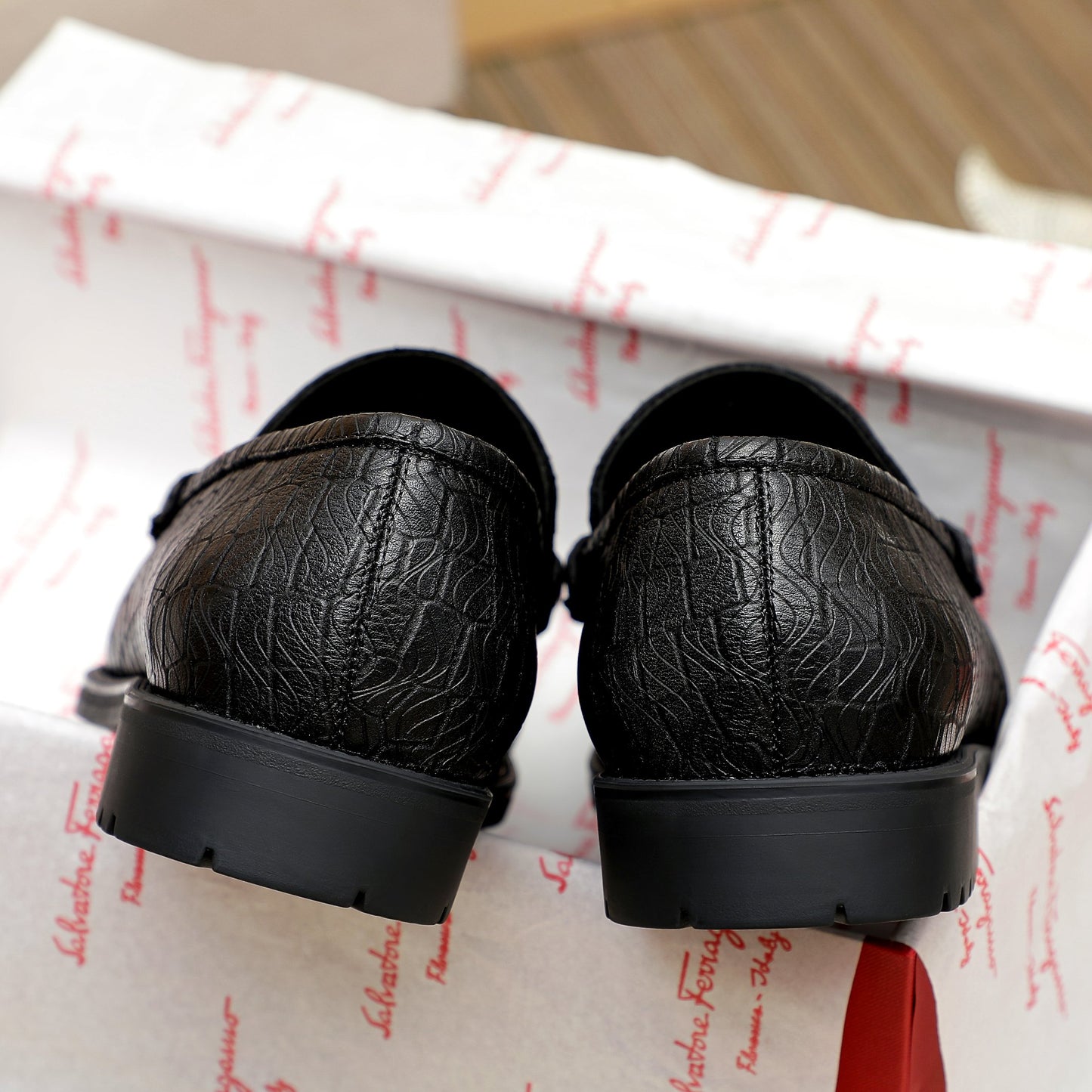 Ferragamo Leather Shoes for Men Pre Order