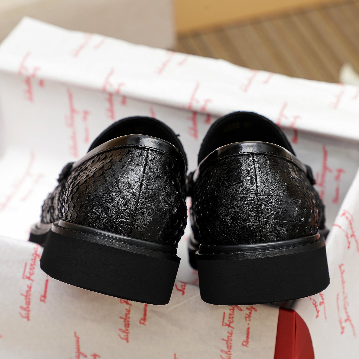 Ferragamo Leather Shoes for Men Pre Order