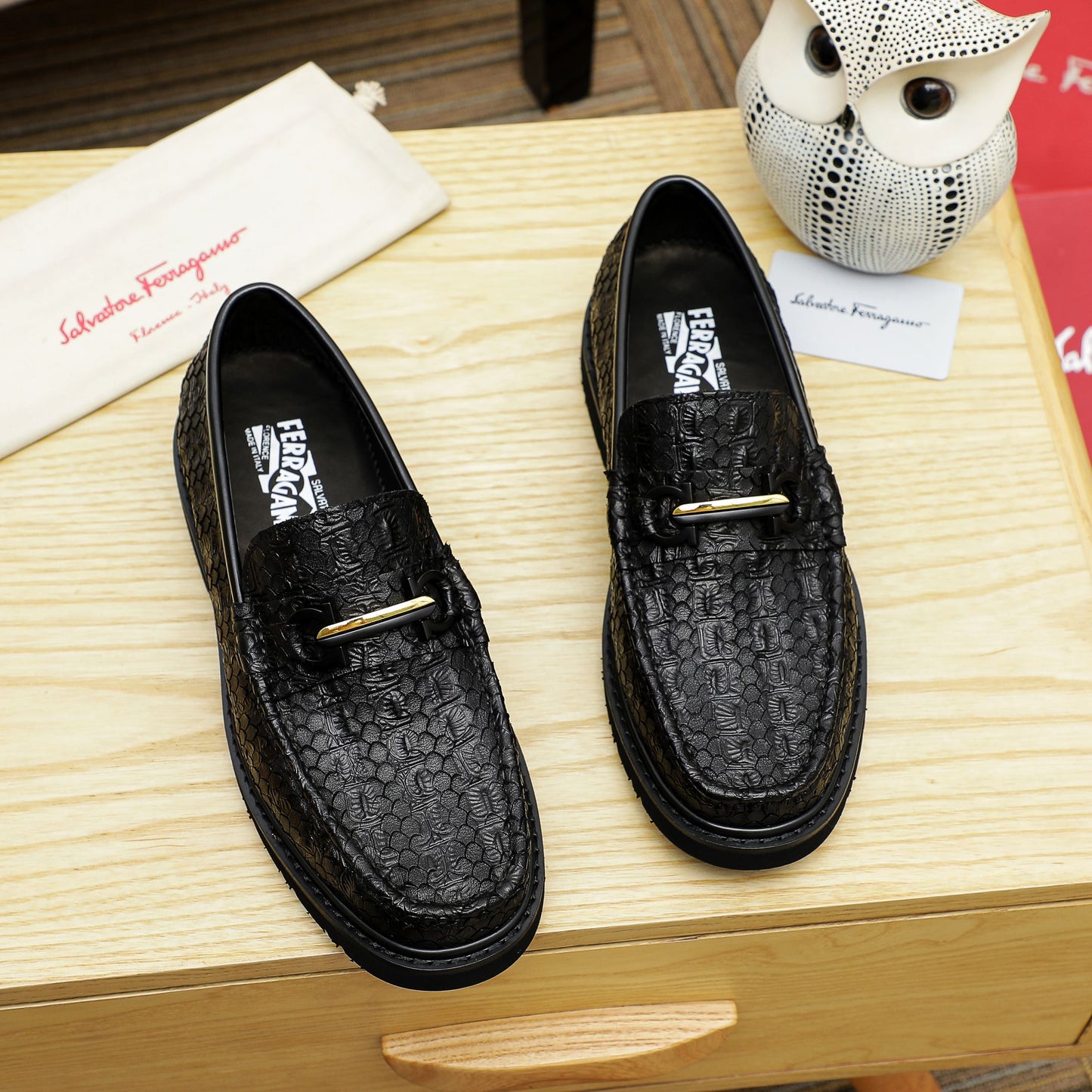 Ferragamo Leather Shoes for Men Pre Order