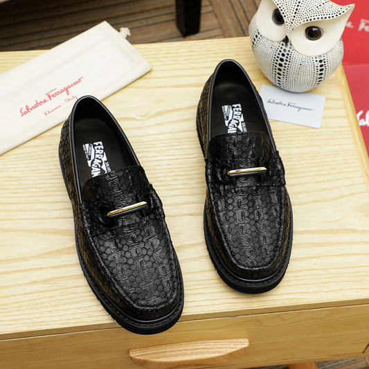 Ferragamo Leather Shoes for Men Pre Order