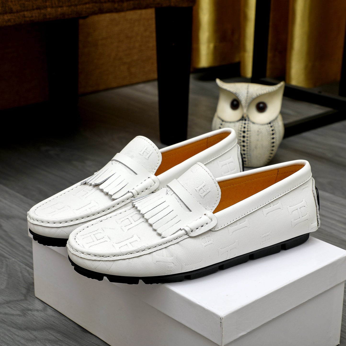 1:1 Quality Her-Mes Loafers for Men Pre Order