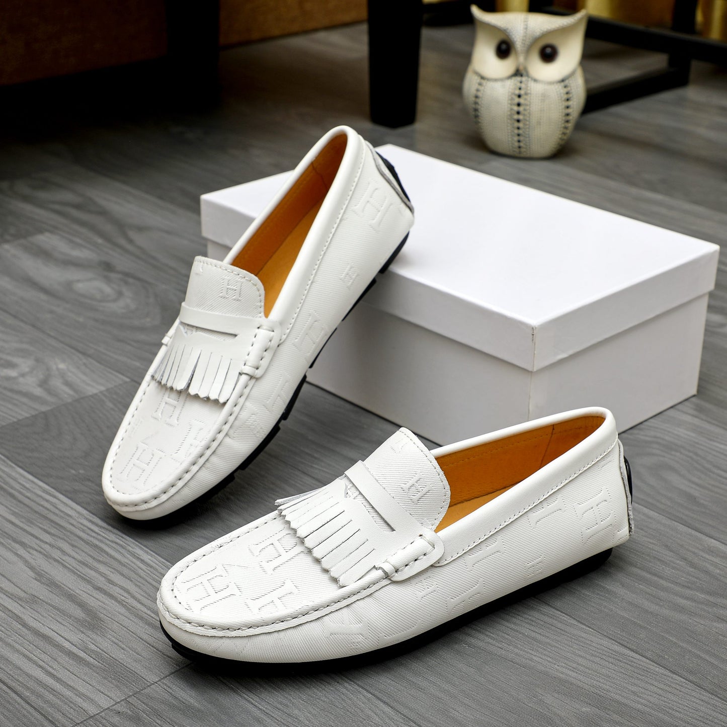 1:1 Quality Her-Mes Loafers for Men Pre Order