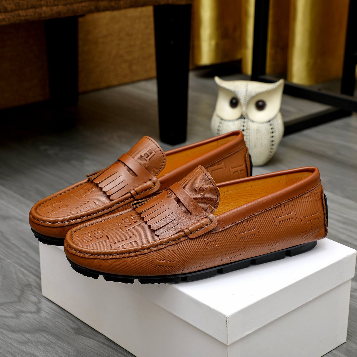 1:1 Quality Her-Mes Loafers for Men Pre Order