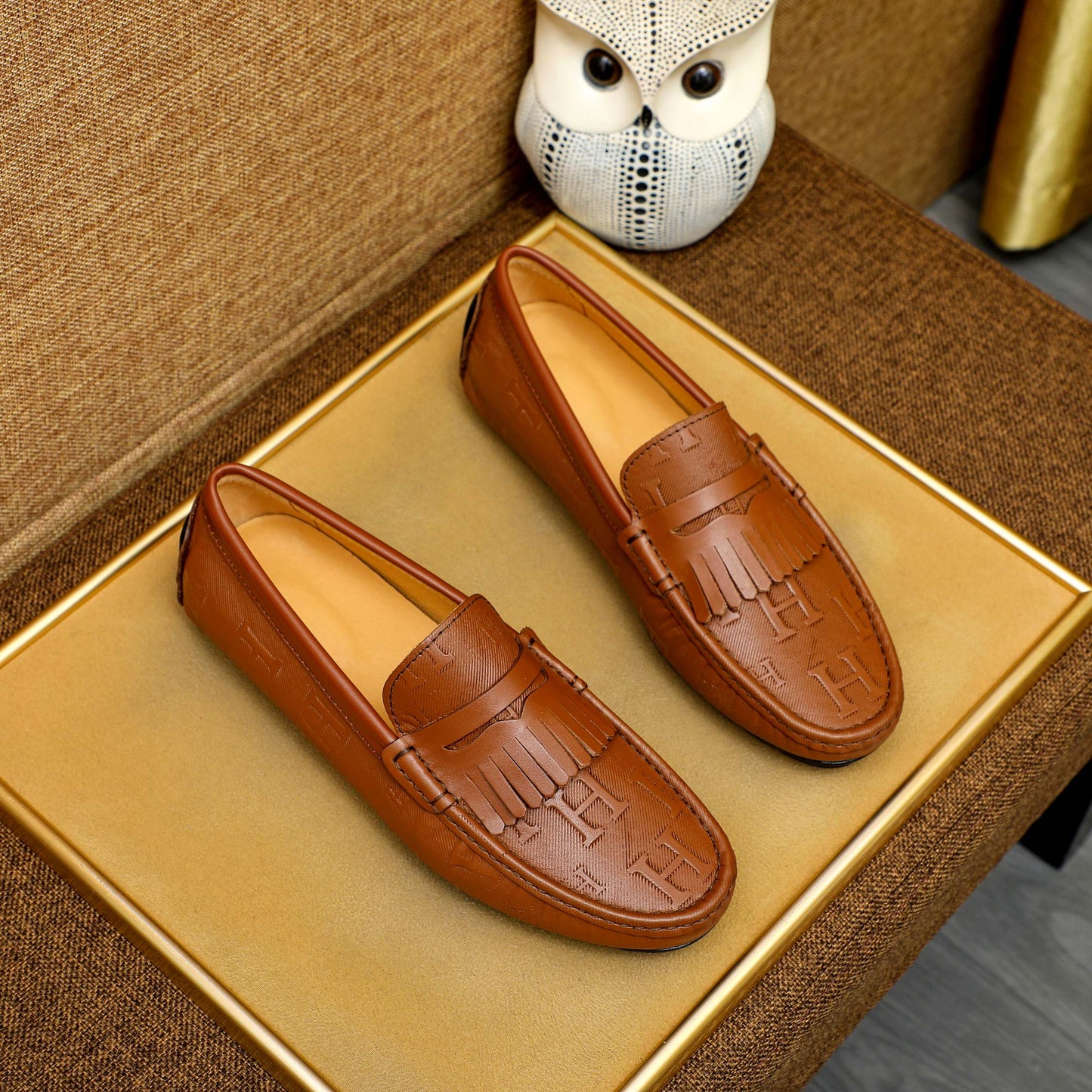 1:1 Quality Her-Mes Loafers for Men Pre Order