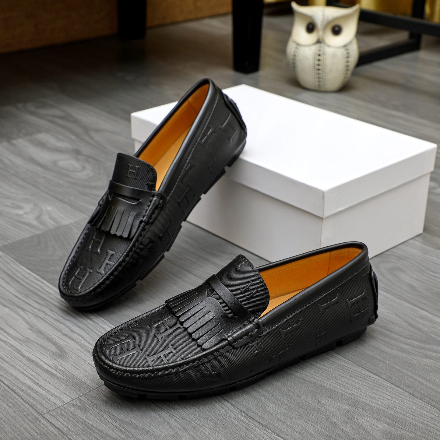 1:1 Quality Her-Mes Loafers for Men Pre Order