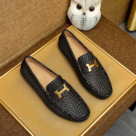 1:1 Quality Her-Mes Loafers for Men Pre Order