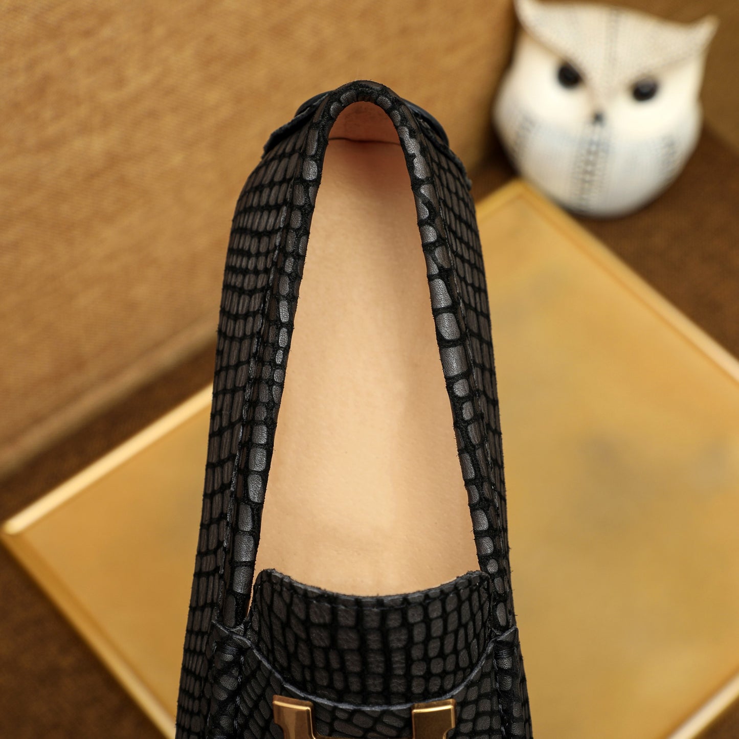 1:1 Quality Her-Mes Loafers for Men Pre Order