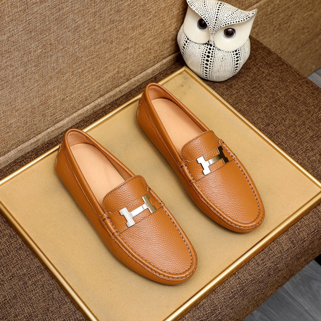 Her-Mes Premium Quality Loafers for Men Pre Order
