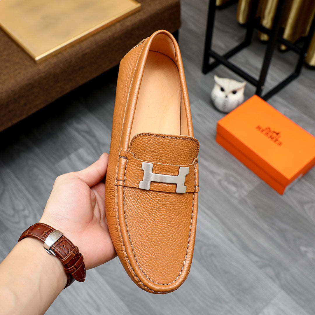 Her-Mes Premium Quality Loafers for Men Pre Order