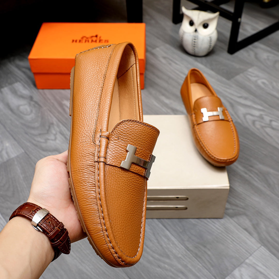 Her-Mes Premium Quality Loafers for Men Pre Order