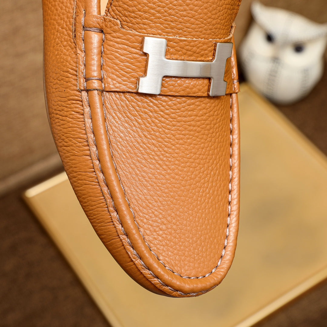 Her-Mes Premium Quality Loafers for Men Pre Order