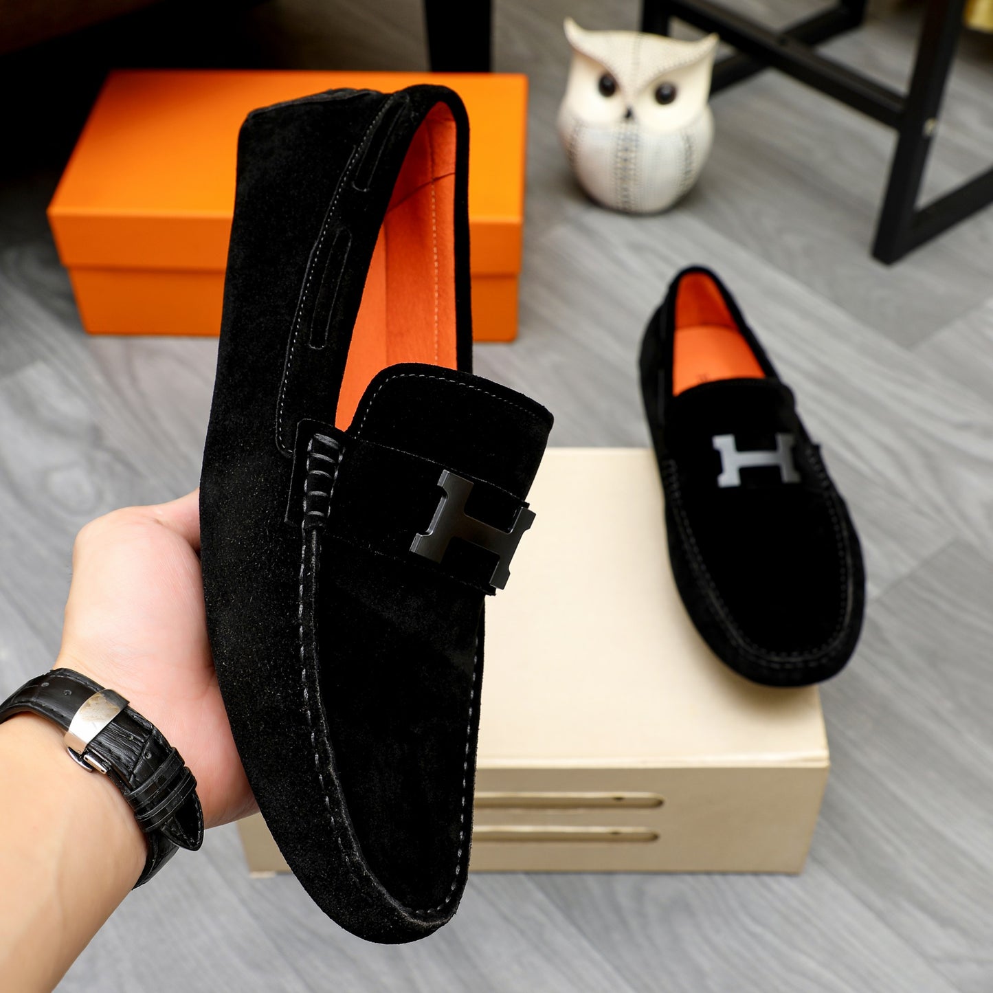 Her--Mes Premium Quality Loafers for Men Pre Order