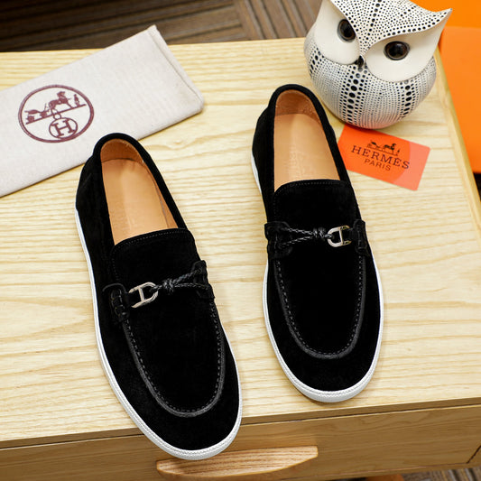 Her-Mes Premium Quality Loafers for Men Pre Order