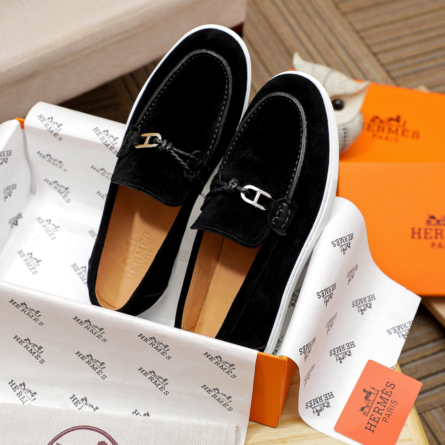 Her-Mes Premium Quality Loafers for Men Pre Order