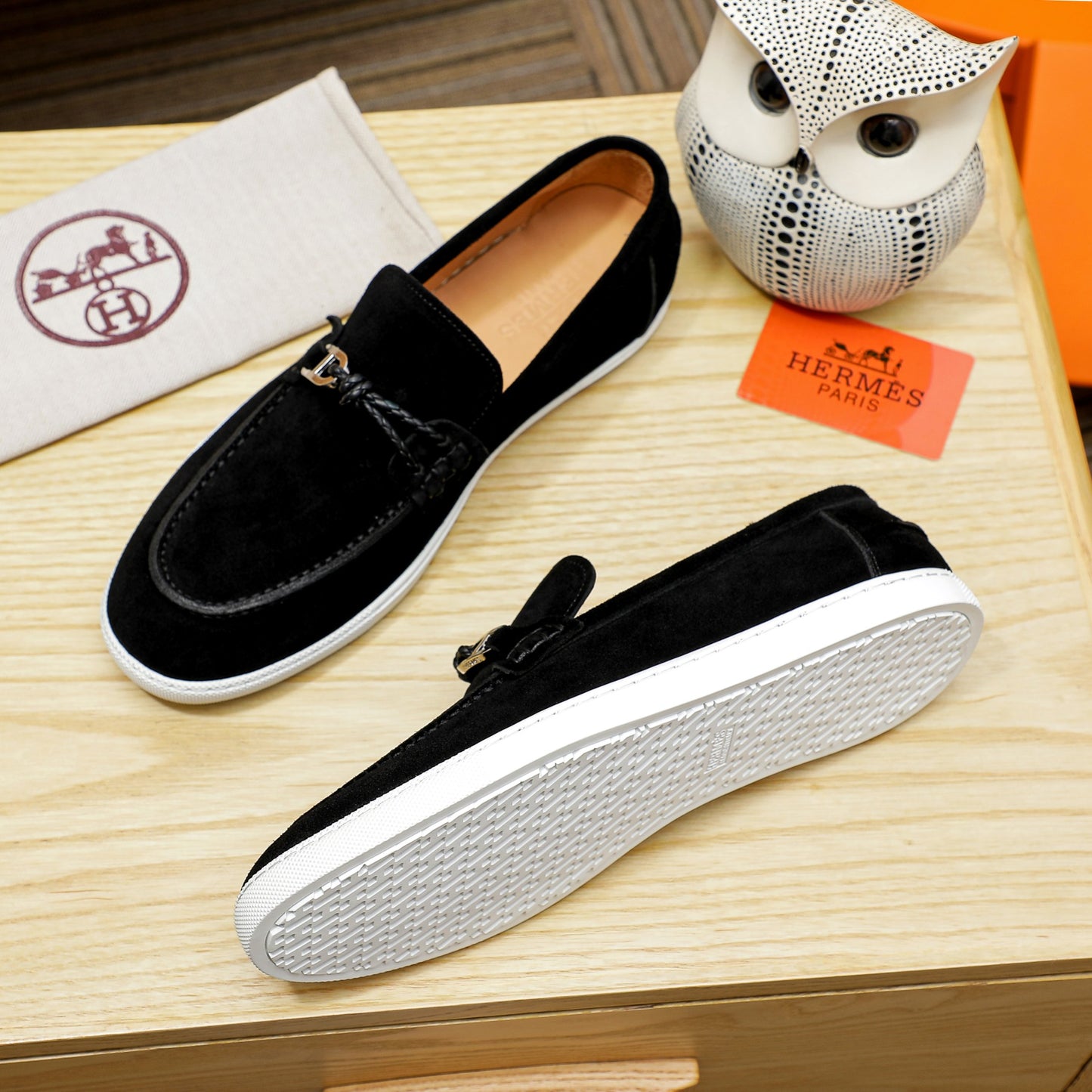 Her-Mes Premium Quality Loafers for Men Pre Order