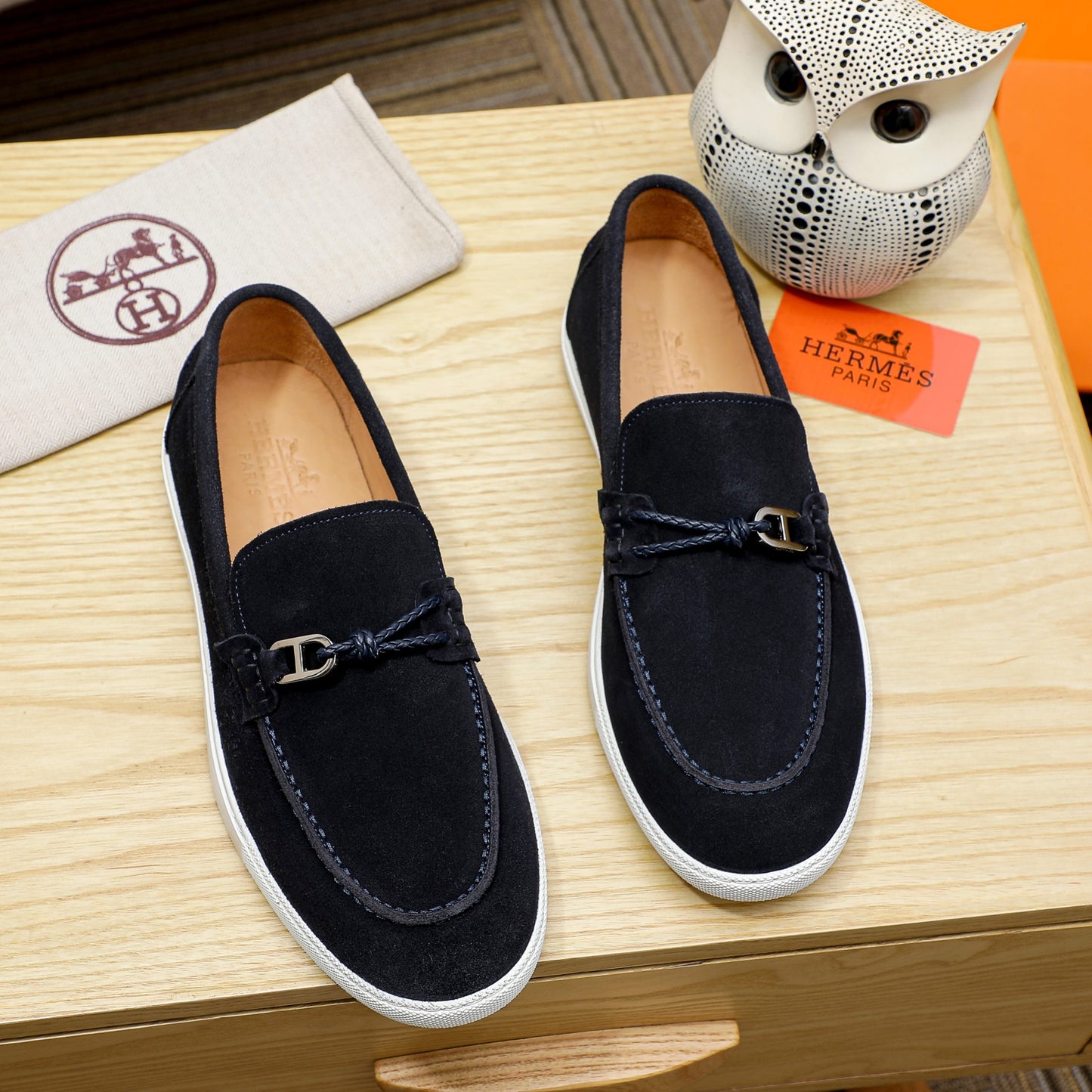 Her-mes Premium Quality Loafers for Men Pre Order