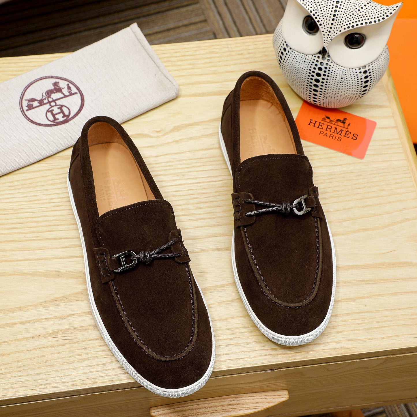 Her-Mes Premium Quality Loafers for Men Pre Order