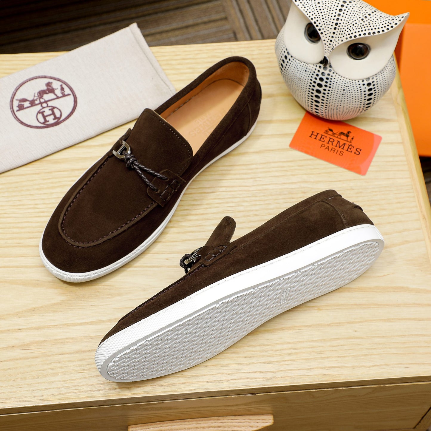 Her-Mes Premium Quality Loafers for Men Pre Order