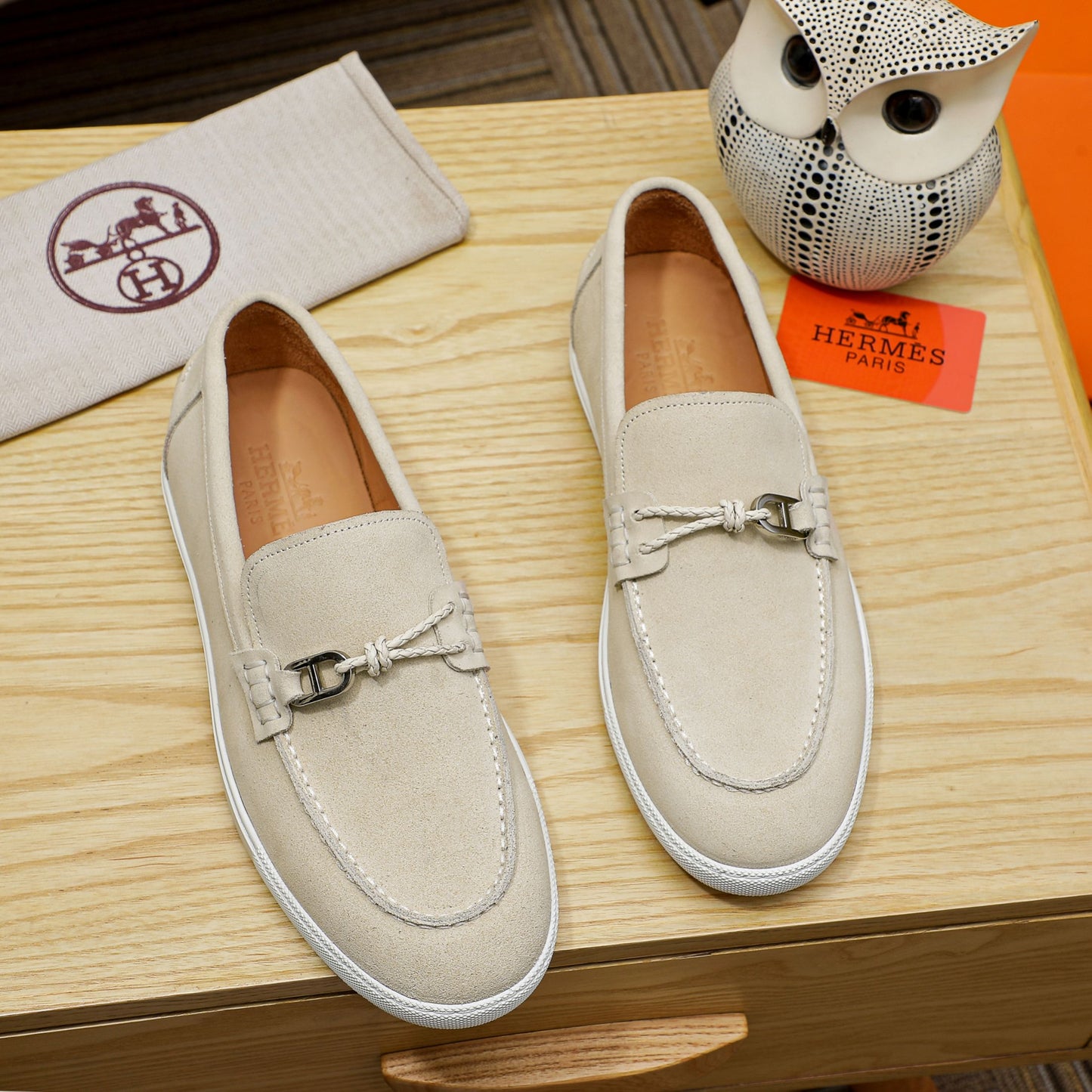 Her-mes Premium Quality Loafers for Men Pre Order