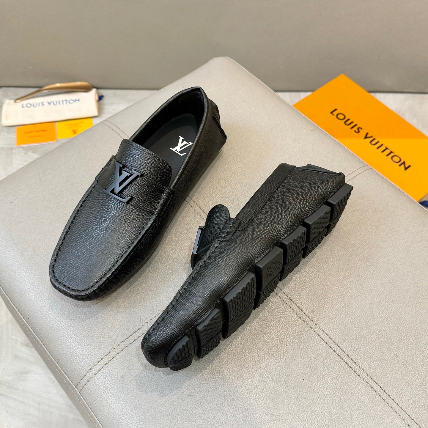 LvE Premium 1:1 Loafer Shoes for Men available on Pre Order