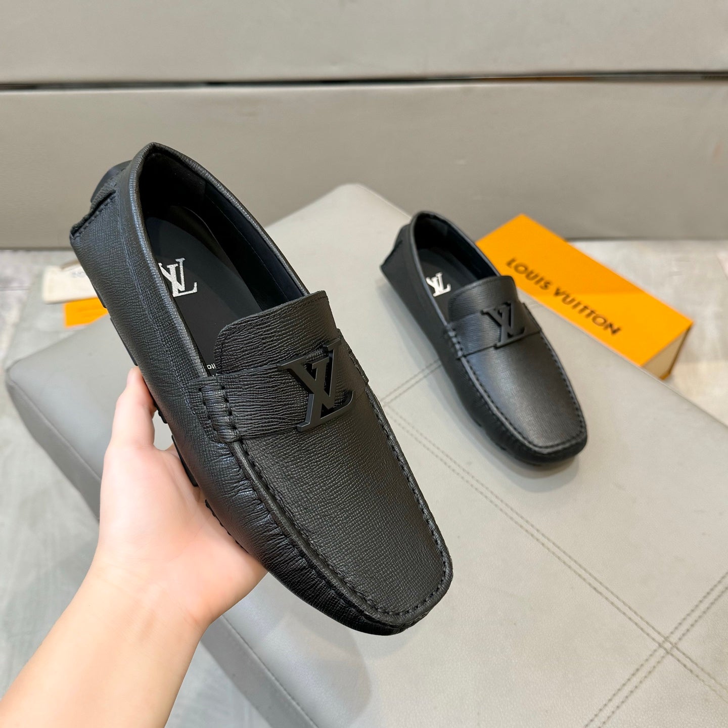 LvE Premium 1:1 Loafer Shoes for Men available on Pre Order