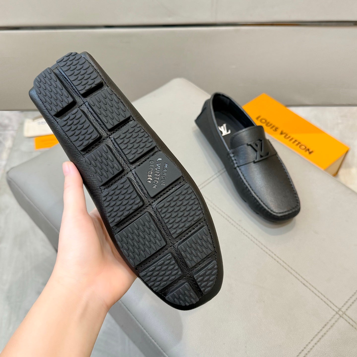 LvE Premium 1:1 Loafer Shoes for Men available on Pre Order