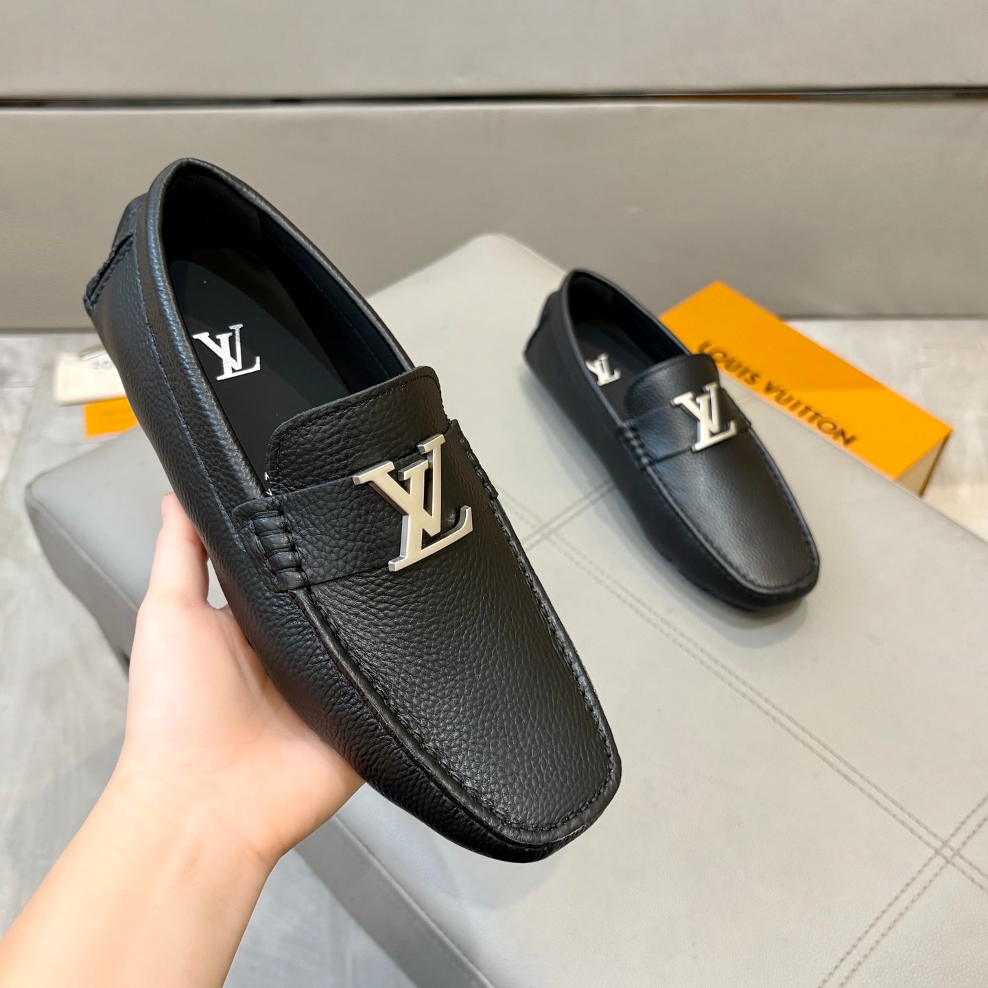 1:1 L v Premium Loafer Shoes for Men Pre Order